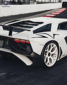 SV Style nouveau Bodykit en Fiber de carbone sec pour <span class=keywords><strong>Lamborghini</strong></span> <span class=keywords><strong>Aventador</strong></span> LP700 LP720 LP750 évents de pare-chocs avant arrière Modification du becquet - Product Image 6