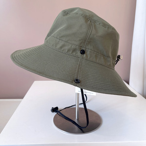 Chapeau d'été imperméable à large bord Chapeau de <span class=keywords><strong>pêcheur</strong></span> en gros Chapeau en polyester pour la pêche en plein air et les voyages - Product Image 4