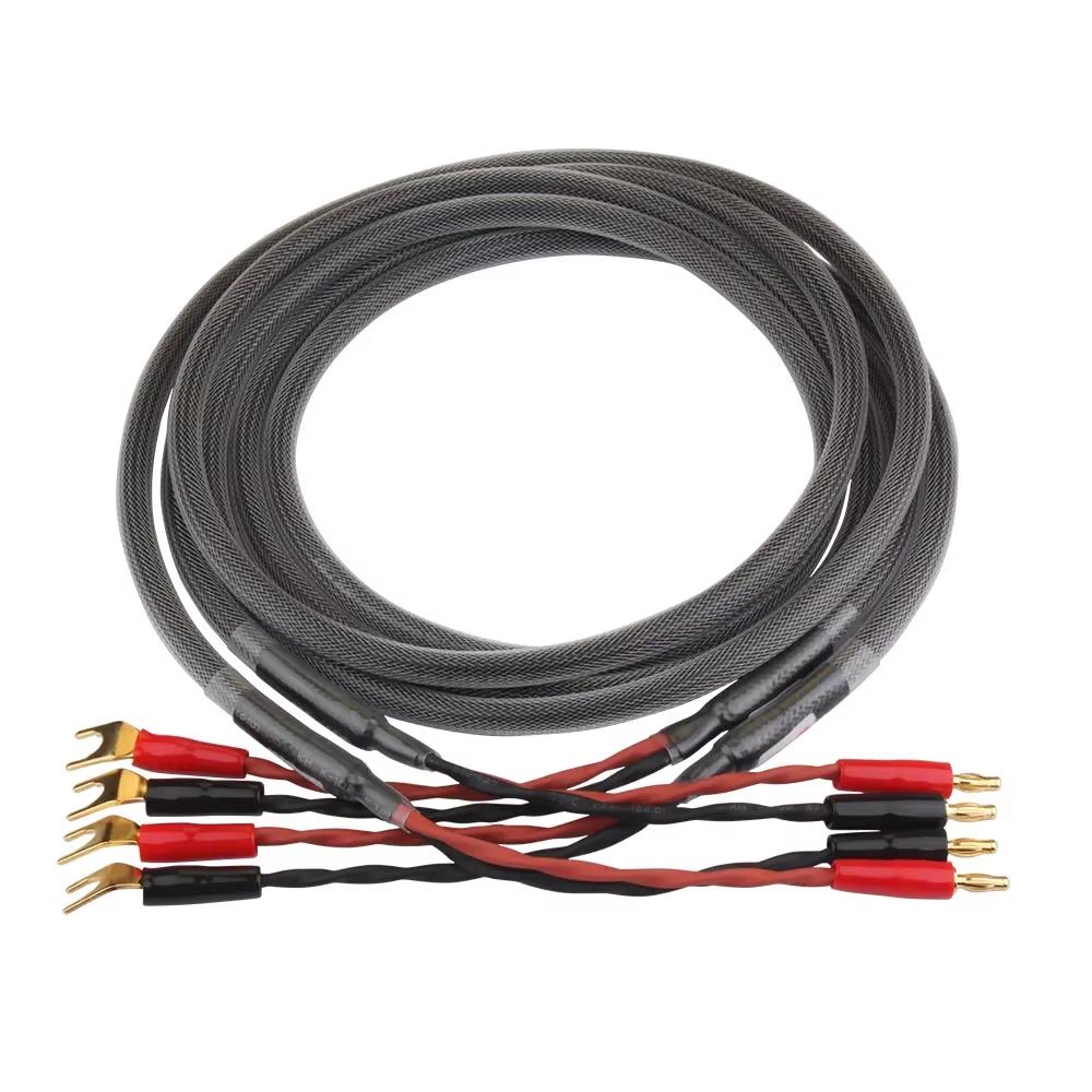 Gris (conector banana a Y Spade)