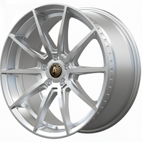 Jantes forgées Beadlock noires brillantes personnalisées 17 18 pouces 5x114.3 5x112 5x120 pour Drag Racing GTR M3 G80 M4 M2 F82 F80