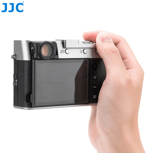 JJC Nouvelle Version Poignée en Alliage d'Aluminium Noir/Argent Thumbs Up pour FUJI X100VI, X100V, X100F, <span class=keywords><strong>X100T</strong></span>, X100S, X100, X-E4 et X-E3 - Product Image 6