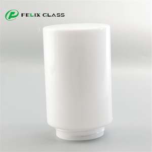 Lámpara de Techo para Exterior con Pantalla de Vidrio Blanco Ópalo, Estilo Vapor Jar, Acabado Mate y Brillante, Alimentada por Energía Solar, Impermeable, Regulable, Moderna, 2700K - Product Image 2