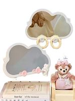 Espejo de Maquillaje de Mesa con Forma Irregular, Espejo de Maquillaje de Plástico, Regalo Promocional, Espejo de Maquillaje Bonito al por Mayor