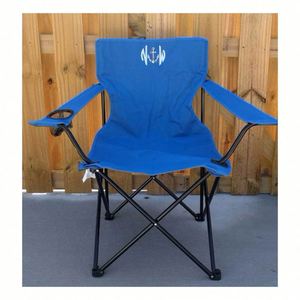 เก้าอี้พับได้แบบพกพาสำหรับกิจกรรมกลางแจ้ง ปักชื่อย่อได้ เหมาะสำหรับปิกนิก ตกปลา สวน ชายหาด ท่องเที่ยว และตั้งแคมป์ - Product Image 1