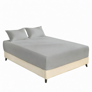 Drap de lit en coton biologique GOTS 250 GSM, literie de luxe pour hôtel, linge de chambre de luxe, hébergement - Product Image 1