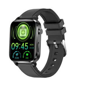 Hot bán mafam F100 từ xa máu màn hình thông minh đồng hồ Silicone dây đeo IP68 không thấm nước Đồng hồ đeo tay