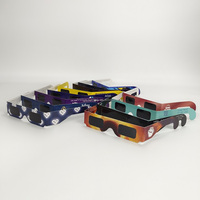 Lunettes d'éclipse solaire en papier promotionnel Lunettes de visionneuse solaire Lunettes d'éclipse solaire 3d