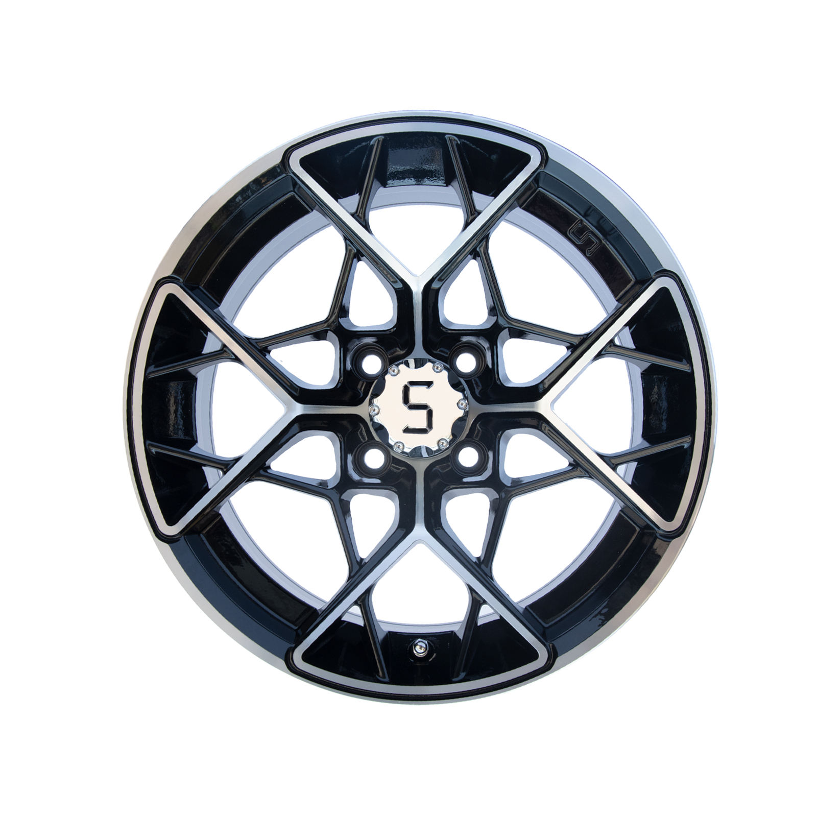 กลึง/สีดำเงา