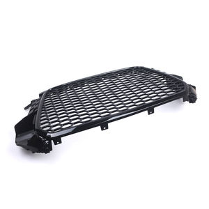 Griglia del radiatore del paraurti anteriore nero lucido a nido d'ape per Audi <span class=keywords><strong>Q3</strong></span> 2012-2015 versione EU/US 8 u0853651k 8 u3853651j - Product Image 5