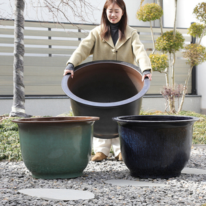 Vasi <span class=keywords><strong>da</strong></span> Esterno Grandi in Plastica Resistente per Giardino, Vendita Diretta dalla Fabbrica, Colori Personalizzabili, per Paesaggistica - Product Image 5