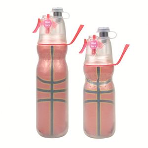 Customization Children BPA FREE Eco Friendly Novelty Outdoor Portable Anti-Fall Cold <b>Spray</b> Squeeze Sports Cycling Bicycle Water - Product Image 1