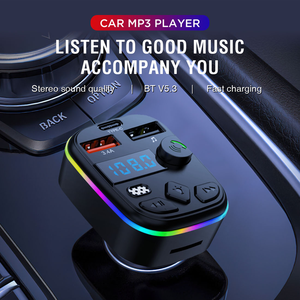 Thế hệ mới Xách Tay Xe sạc nhanh với điều khiển từ xa <span class=keywords><strong>FM</strong></span> xe <span class=keywords><strong>Transmitter</strong></span> <span class=keywords><strong>FM</strong></span> BT <span class=keywords><strong>Receiver</strong></span> - Product Image 2