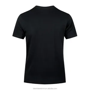 Promotion Wholesale Cheap Blank Printed Basic Crew Neck Men's T-Shirt in Cotton