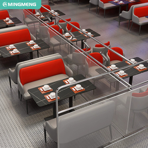 Mesa <span class=keywords><strong>y</strong></span> <span class=keywords><strong>sillas</strong></span> <span class=keywords><strong>de</strong></span> fábrica <span class=keywords><strong>de</strong></span> China para muebles <span class=keywords><strong>de</strong></span> restaurante, comida rápida <span class=keywords><strong>de</strong></span> alta gama, comedor, cafetería, Bar, club nocturno, asiento <span class=keywords><strong>de</strong></span> cabina, sofá - Product Image 4