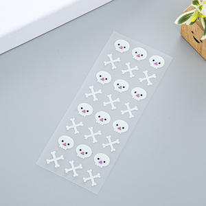 Calcomanías <span class=keywords><strong>de</strong></span> PVC <span class=keywords><strong>para</strong></span> aliviar el estrés con purpurina blanda <span class=keywords><strong>de</strong></span> felpa, autoadhesivo impermeable respetuoso con el medio ambiente, calcomanía 3D Kawaii <span class=keywords><strong>de</strong></span> rebote lento hinchada - Product Image 1