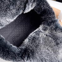 Sombreros cálidos de piel de oveja auténtica para invierno, gorro de piel de conejo Rex, Ushanka, 2022