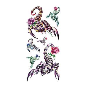 ลายสักชั่วคราว 3 มิติ ลายแมงมุมและแมงป่อง ลายสักแมงป่อง 3 มิติ - Product Image 4