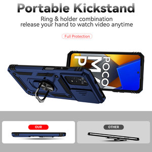 Coque de Téléphone Mobile LeYi en Gros avec Protection d'Appareil Photo, Anneau Support Antichoc, Housse Blindée pour Xiaomi Mi <span class=keywords><strong>Poco</strong></span> <span class=keywords><strong>M4</strong></span> <span class=keywords><strong>X4</strong></span> <span class=keywords><strong>PRO</strong></span> 5G - Product Image 4