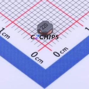 ตัวเหนี่ยวนำไฟฟ้าแบบ SMD รุ่น CD31 220M 22UH ขนาด 3.5x3 มม. (ค่าความเหนี่ยวนำ: )( ความแม่นยำ: 20%) กระแสไฟฟ้าที่กำหนด: 480mA - Product Image 1