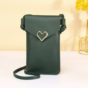 กระเป๋าใส่โทรศัพท์สำหรับผู้หญิง กระเป๋าสะพายข้างแบบใหม่ กระเป๋าใส่สมาร์ทโฟน กระเป๋าถือแบบเบา หนัง PU กระเป๋าลำลองแบบเรียบง่าย - Product Image 5