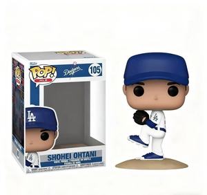 Figurines de collection en résine de la série de baseball MLB, jouets de dessin animé, figurines à tête oscillante, décoration intérieure non toxique et cadeaux d'affaires pour les fans de sport - Product Image 4