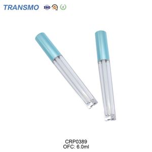 Tube de brillant à lèvres bleu personnalisé de 6 ml avec bouchon à vis, derniers tubes de brillant à lèvres transparents mignons pour le soin de la peau et le blush de 5 ml avec logo personnalisé - Product Image 3