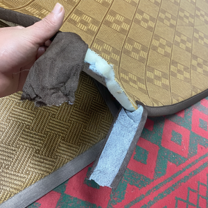 Estera para dormir de suelo de bambú natural Plegable ligera Diseño de alfombrillas y almohadillas para adultos - Product Image 1