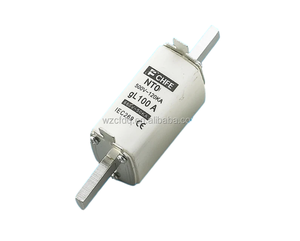 HRC điện áp thấp nt0/nh0 GG 500/690V 6-160a gốm sứ loại cầu chì liên kết - Product Image 1