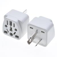 Adaptateur universel pour prise AU, convertisseur EU/US/UK vers Australie et Nouvelle-Zélande Type-I 10A pour les voyages
