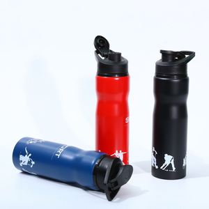 750ml Fashionable Portable Stainless Steel Sports Water <b>Bottle</b> - Creative Leisure Bike Water Cup - Product Image 2