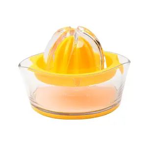 Kitchen mini portable plastic multifunction press orange citrus manual fruit juicers extractor