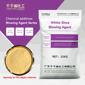 Agent moussant chimique anti-jaunissement Qianqiansheng de qualité industrielle, poudre jaune, pureté 98 % pour <span class=keywords><strong>PVC</strong></span> <span class=keywords><strong>blanc</strong></span> - Product Image 1
