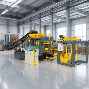 Machine à blocs de béton industrielle bibo QT4-15s entièrement automatique pour une production à grand volume - Product Image 1