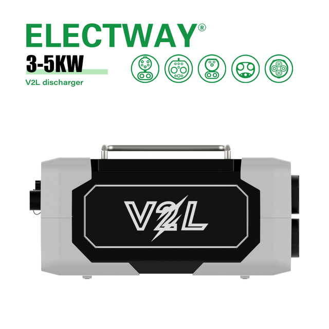 Electway V2L CHAdeMO Interface Vehicle to Home Adapter for Nissan Leaf/ EV New