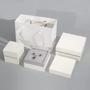 Custom Luxury Gift Jewelry Package Box Jewellery Custom Logo Bracelets Necklace Earrings Ring Jewelry Packaging Jewelry Box