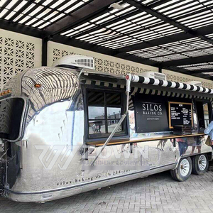 New Style Custom <b>BBQ</b> Concession Trailer Coffee Cart Hot Dog Ice Cream Mobile Food Truck Food Trailer - Product Image 3
