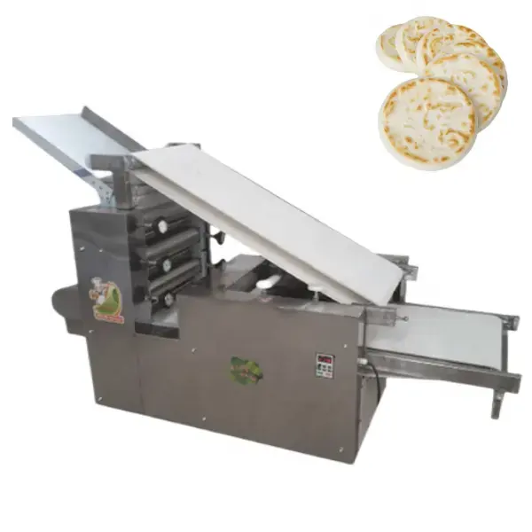 Lumpia Machine Hot Sell Automatische Pannenkoek Tortilla Graan Product Maken Samosa Pers Combo Arabic Roti Pita Platte Brood Maken Machine