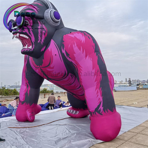 Dessin animé ballon gonflable géant publicité gonflable Costume modèle lumière LED pour les fêtes événements comprend ventilateur - Product Image 2