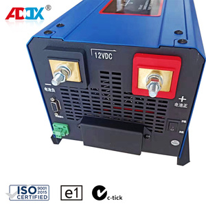 Convertisseur de fréquence <span class=keywords><strong>ADDX</strong></span> à onde sinusoïdale pure 3/5/6KW 12V/24V/48V DC vers AC pour voiture avec garantie d'un an - Product Image 5