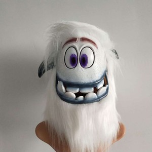 Winter Party Role Play Funny Snow Monster Christmas Mask <strong>Grinch</strong> Green Haired Monster Gloves Beard Santa Claus <strong>Hat</strong> Gift - Product Image 4