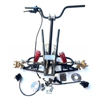 Kit de modification personnalisé pour quad, kart, ATV : cadre d'essieu avant, disque de frein, suspension, bras oscillant