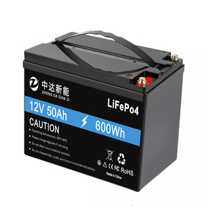 Batería LiFePO4 OEM <span class=keywords><strong>de</strong></span> 12V 24V 36V 48V 50Ah a 600Ah, IP65 Impermeable, 6000 Ciclos <span class=keywords><strong>de</strong></span> Vida, BMS Inteligente para Electrodomésticos y Sistemas Solares - Product Image 1