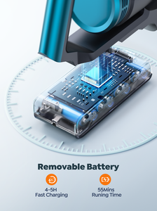 Aspiradora Inalámbrica de Varilla <span class=keywords><strong>Buture</strong></span> VC60 450W 38KPA de Succión, Capacidad de 1.5L, de Mano para el Hogar y Alfombras - Product Image 5