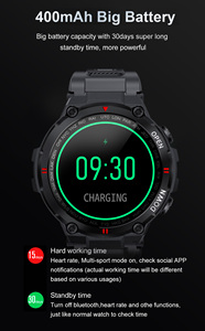 K27 Hombres Mujeres Pulsera inteligente móvil <span class=keywords><strong>Android</strong></span> IOS Monitor de ritmo cardíaco Rastreador de sueño Deporte Reloj inteligente al aire libre - Product Image 2