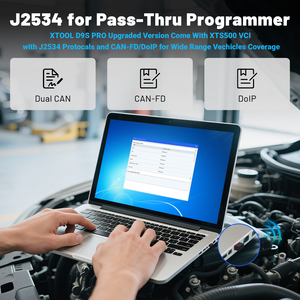 Herramienta de Diagnóstico Automotriz XTOOL D9S Pro 2026 con XTS500 J2534, Escáner Bidireccional OBD2 de Sistema Completo - Product Image 3