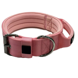 Venta directa Nuevo producto Collares de perro de nailon de entrenamiento de alta resistencia <span class=keywords><strong>Collar</strong></span> de perro mascota duradero ajustable con mango de control - Product Image 3