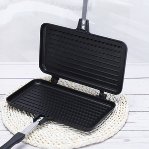 Sartén antiadherente de aleación de aluminio <span class=keywords><strong>para</strong></span> tostadas y sándwiches a la plancha con mango - Product Image 2
