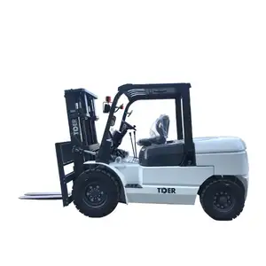 TDER color customized forklift truck diesel 6 ton 7 ton 8 ton fork lift 3.5 ton diesel forklift price