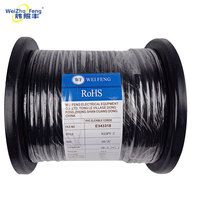 SVT 5-adriges 18AWG-transparentes PVC-Kabel und Kabel 105 Grad 300V Litzen-Flach netzteil 220V Nennspannung
