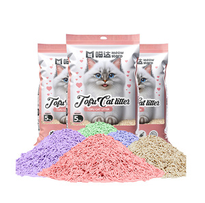 ทรายแมวชีวภาพคุณภาพสูงขายส่ง OEM 2.5 กก. ทรายแมวเต้าหู้แบบจับตัวเป็นก้อน 6 ลิตร วัสดุธรรมชาติ ราคาดีที่สุด ทรายแมวเต้าหู้ - Product Image 1
